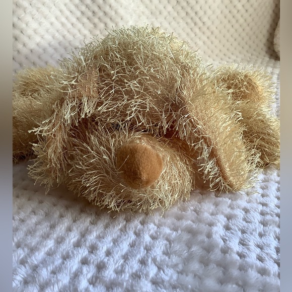 Royal Plush Inc Honey Coloured Spike Fur Plush Dog Floppy Legs Stuffed Animal - Picture 11 of 16